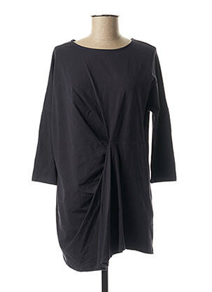 Tunique manches longues col rond bleu HUMILITY femme