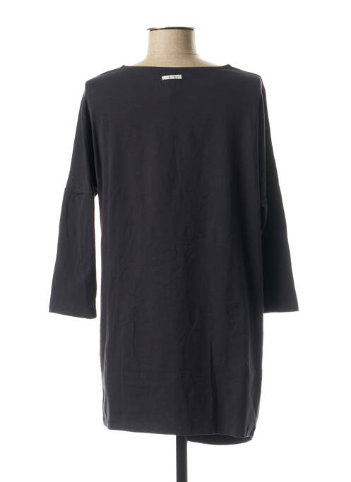 Tunique manches longues col rond bleu HUMILITY femme