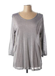 T-shirt gris AMS PURE pour femme seconde vue