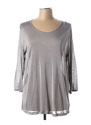 T-shirt gris AMS PURE pour femme