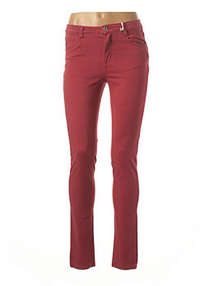 Pantalon slim taille normale rouge LOLA ESPELETA femme