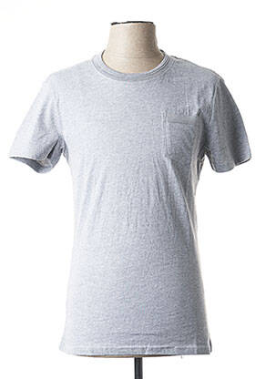 T-shirt gris CARNET DE VOL pour homme