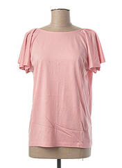T-shirt rose GANT pour femme seconde vue