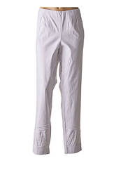 Pantalon droit blanc SEMPRE PIU pour femme seconde vue