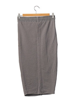 Jupe mi-longue gris YAYA femme