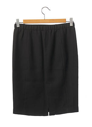 Jupe mi-longue noir I.CODE (By IKKS) femme