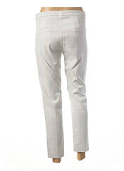 Pantalon 7/8 gris LAUREN VIDAL pour femme seconde vue