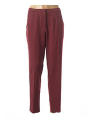 Pantalon chino rouge MINIMUM pour femme seconde vue
