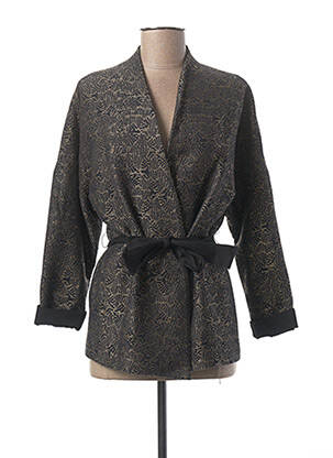 Veste kimono beige I.CODE (By IKKS) pour femme