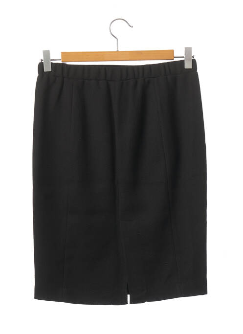 Jupe mi-longue noir I.CODE (By IKKS) pour femme