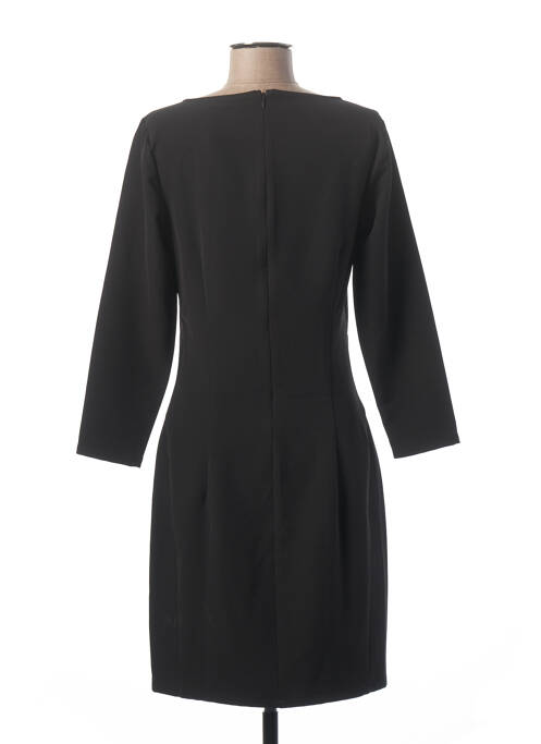 Robe mi-longue noir MINIMUM pour femme