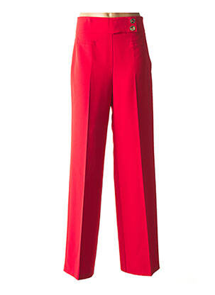 Pantalon large rouge CARLA MONTANARINI pour homme