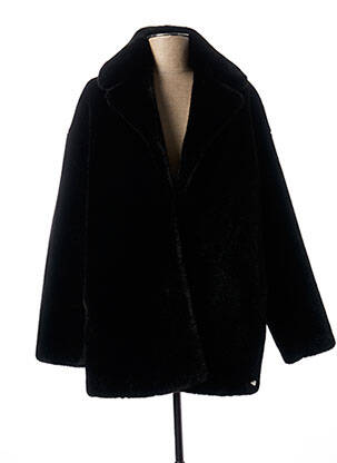 Manteau court noir TWINSET pour femme