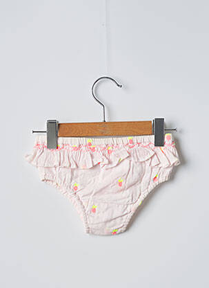 Bas de maillot de bain rose BONHEUR DU JOUR fille