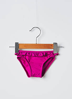 Bas de maillot de bain rose PETIT BATEAU fille