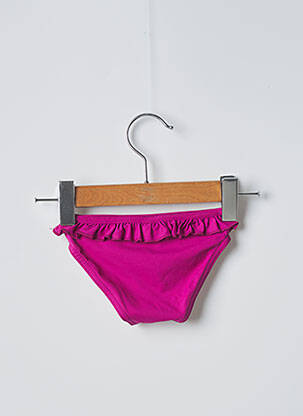 Bas de maillot de bain rose PETIT BATEAU fille