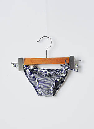 Bas de maillot de bain bleu PETIT BATEAU fille