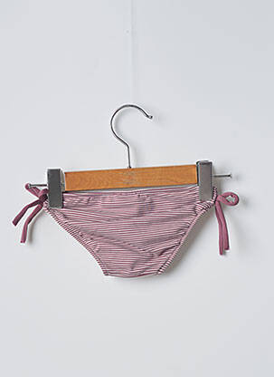 Bas de maillot de bain violet PETIT BATEAU fille