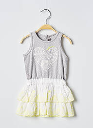 Robe mi-longue gris CATIMINI fille
