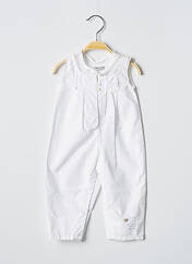 Combi-pantalon blanc 3 POMMES pour fille seconde vue