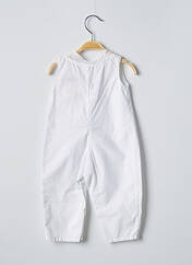 Combi-pantalon blanc 3 POMMES pour fille seconde vue