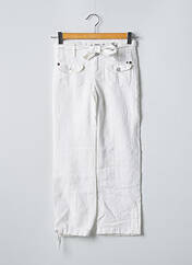 Pantalon droit blanc DDP pour fille seconde vue