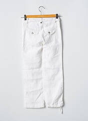 Pantalon droit blanc DDP pour fille seconde vue