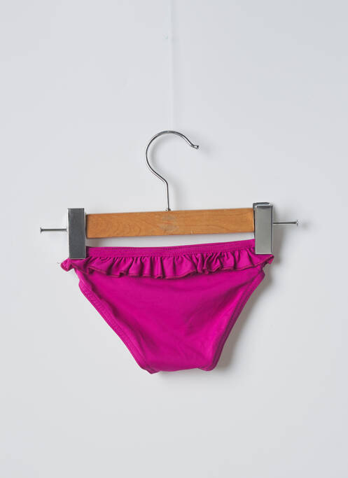 Bas de maillot de bain rose PETIT BATEAU fille