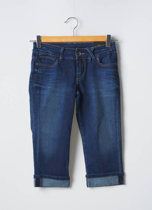 Pantacourt bleu TEDDY SMITH pour fille