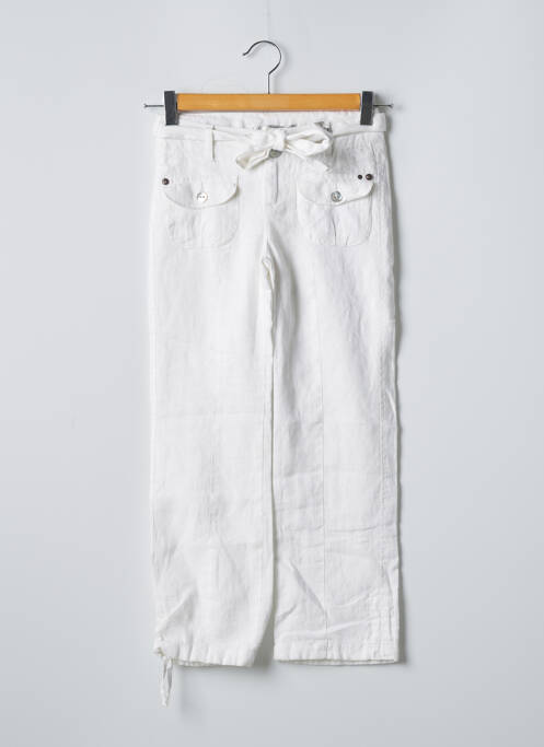Pantalon droit blanc DDP pour fille