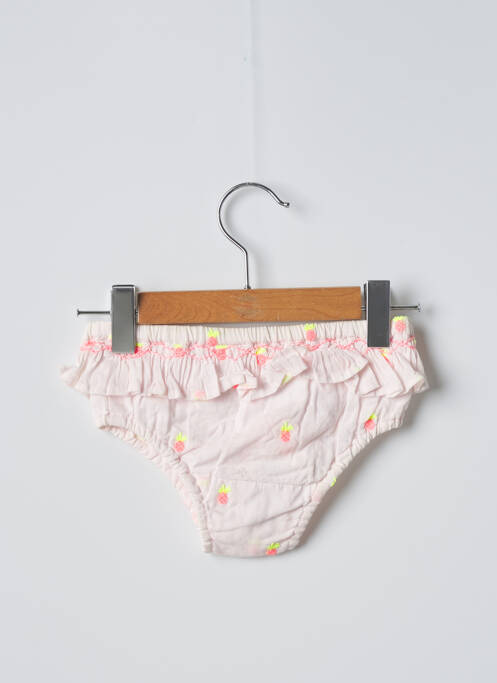 Bas de maillot de bain rose BONHEUR DU JOUR pour fille