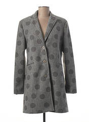 Manteau long gris DANIELA COOL pour femme seconde vue