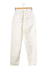 Pantalon 7/8 blanc ZARA pour femme seconde vue