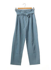 Pantalon 7/8 bleu OPULLENCE pour femme seconde vue