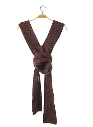 Top stretch sans manche marron RUMOURS femme