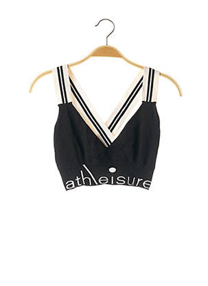 Top stretch fines bretelles noir PINKO femme
