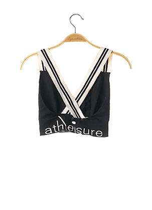 Top stretch fines bretelles noir PINKO femme