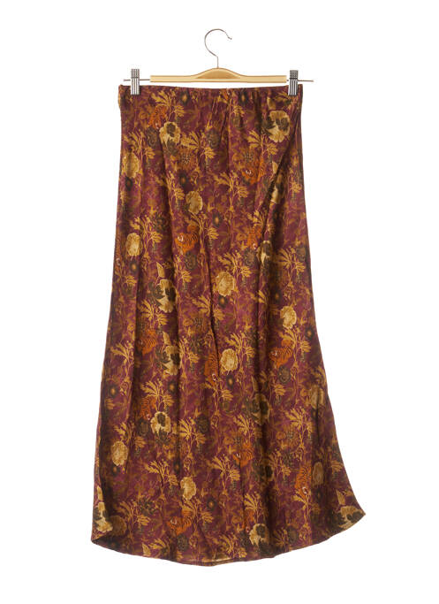 Jupe longue rouge IMPREVU pour femme