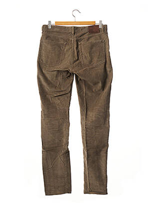 Pantalon slim stretch taille normale marron GANT homme