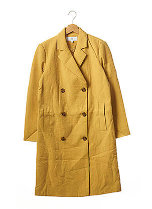 Manteau long jaune LA REDOUTE pour femme
