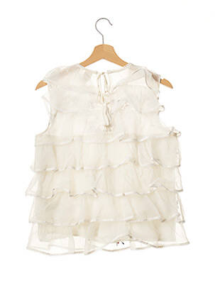 Top sans manche sans manche blanc SEEN WORN KEPT femme