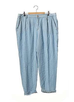 Pantalon 7/8 bleu ZARA pour femme