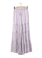 Pantalon large violet CHICWISH pour femme seconde vue
