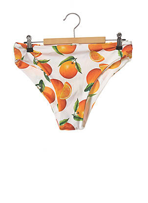 Bas de maillot de bain orange SANS MARQUE pour femme