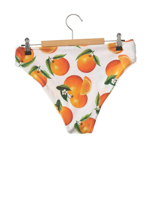 Bas de maillot de bain orange SANS MARQUE pour femme