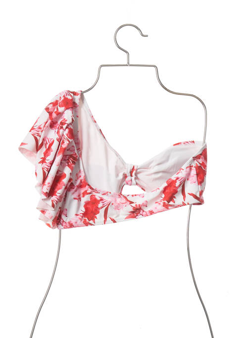 Haut de maillot de bain rouge CHICWISH pour femme