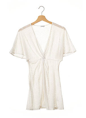 Pyjama col v beige ETAM femme