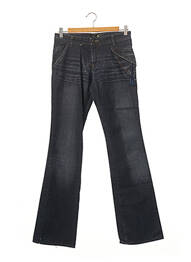 Jeans bootcut sélection denim taille basse bleu JUST CAVALLI femme