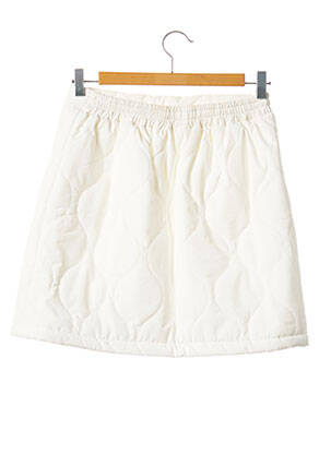 Jupe courte blanc BY LOUISE pour femme