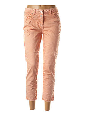 Pantalon 7/8 orange CECIL pour femme